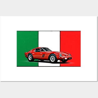 250 GTO Italian Print Posters and Art